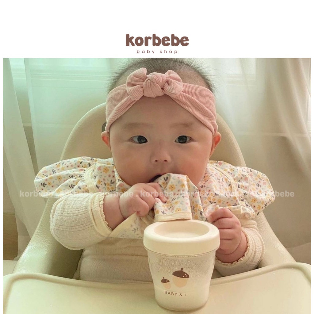 Set 3 hũ trữ đồ ăn dặm cho bé Baby & I Hàn Quốc