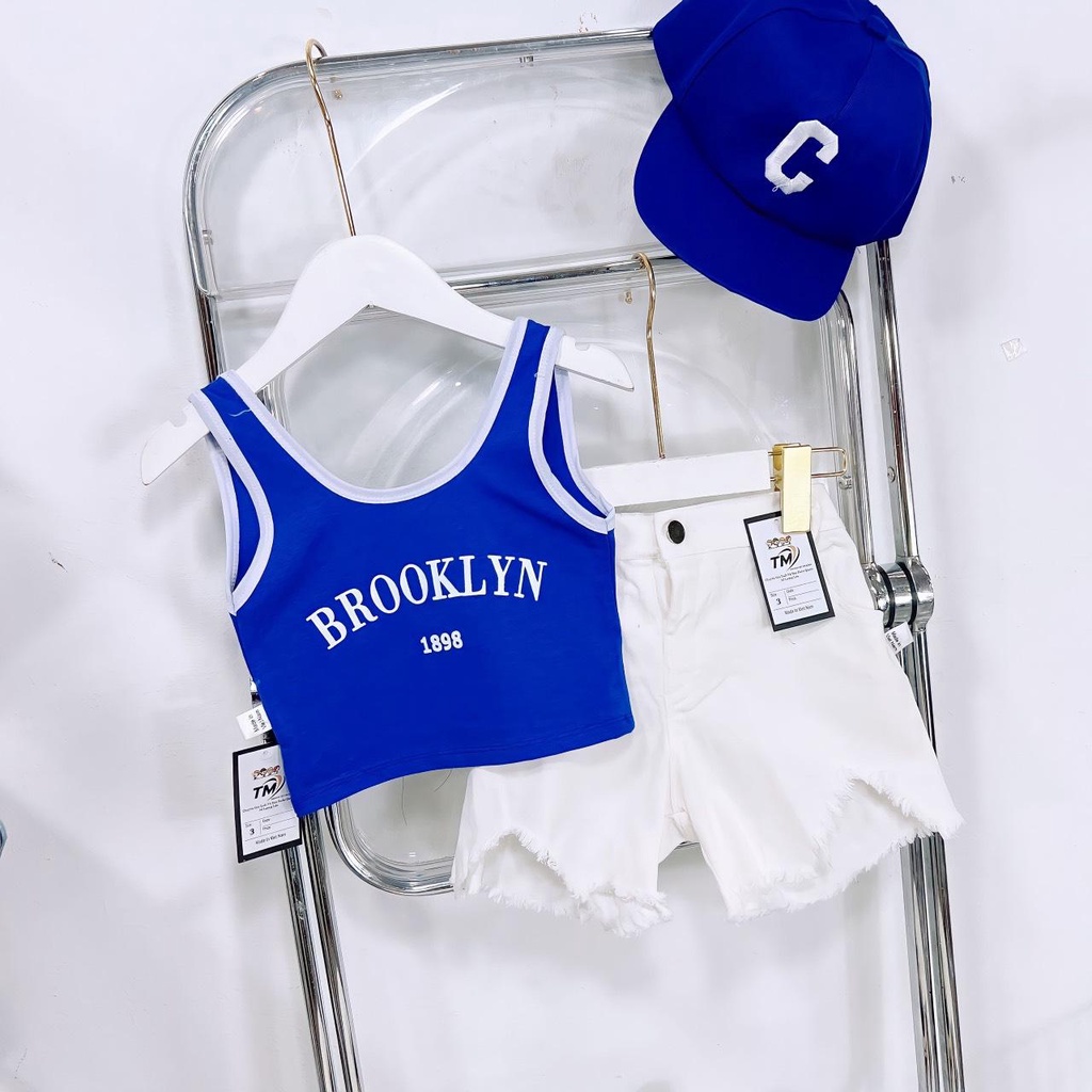 Set Thể Thao 3 Chi Tiết  Dành Cho Bé Gái 10-20kg