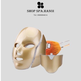 [SPA HN] Mặt Nạ Ánh Sáng 7 Màu Sinh Học Điện Di 24k Gold