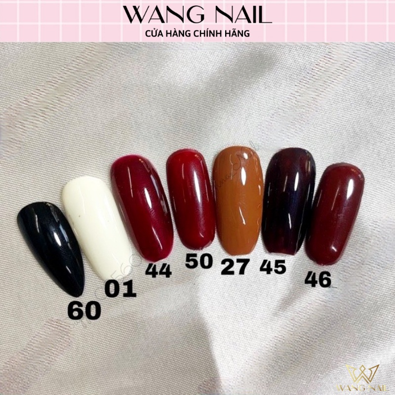 Sơn gel đen, trắng, đỏ mận Ngọc Thủy - Chai 15ml