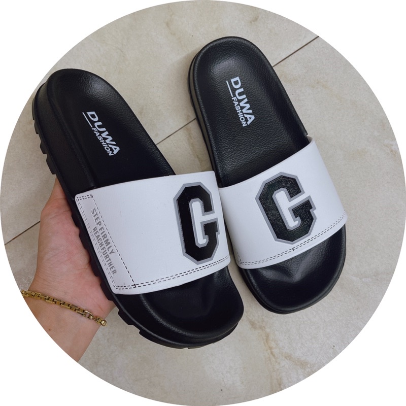 DÉP QUAI NGANG NAM NỮ DUWA CHỮ G SIÊU BỀN CHỐNG TRƠN TRƯỢT