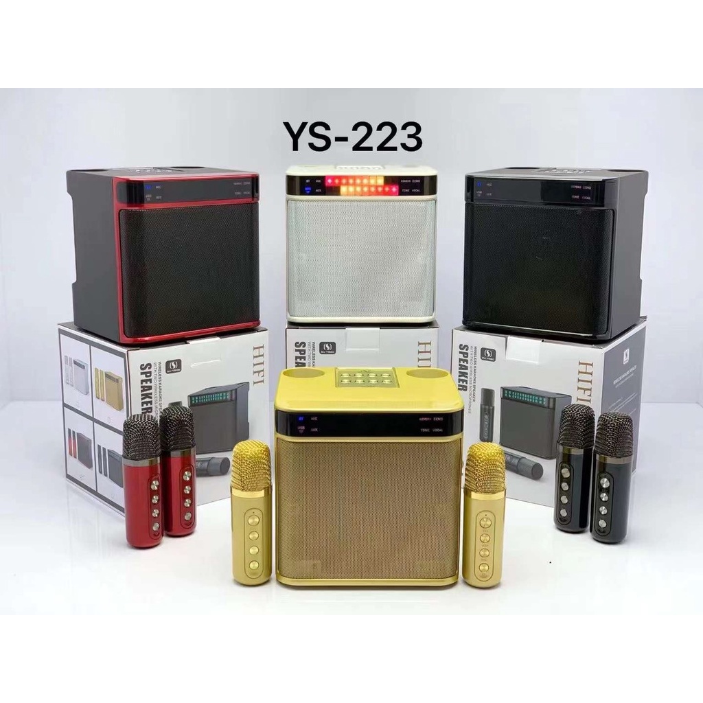 Loa Bluetooth Karaoke Su-Yord YS223