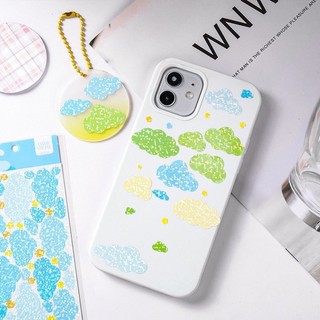 Sticker hình đám mây lấp lánh