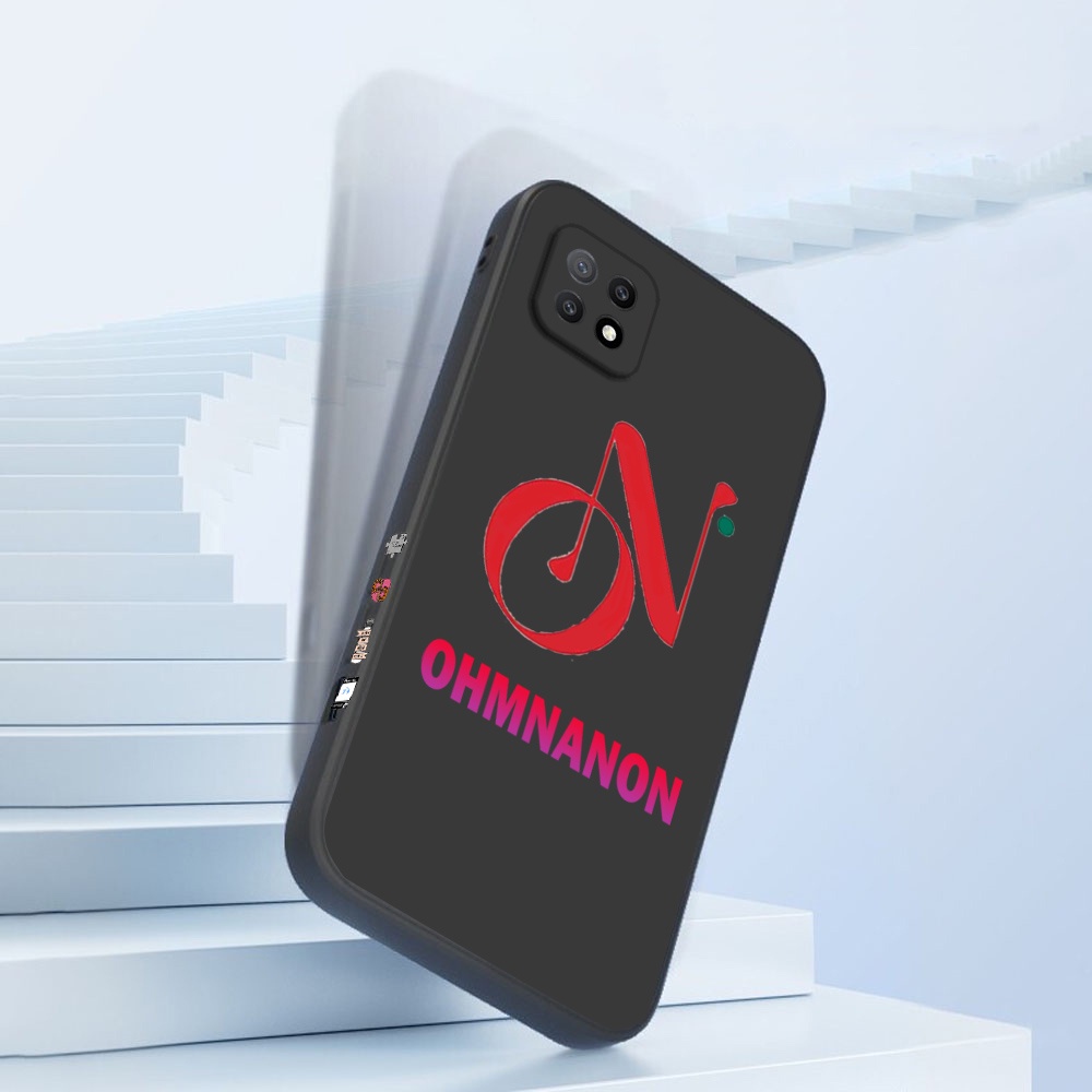 Ốp Điện Thoại Viền Vuông In Hình logo Aomtv BL Aophuwin OHMNANON CGV27 Cho iPhone X XS MAX XR 13 Pro 7 8 Plus Edge