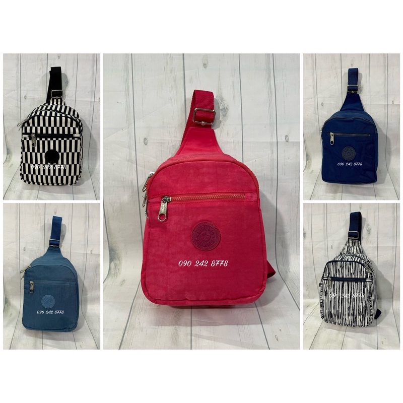 Túi đeo chéo vải dù kipling vn - Ms 81155