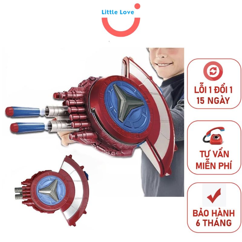 Khiên Captain America - Đồ Chơi Hóa Trang Siêu Anh Hùng Đội Trưởng Marvel Cho Bé