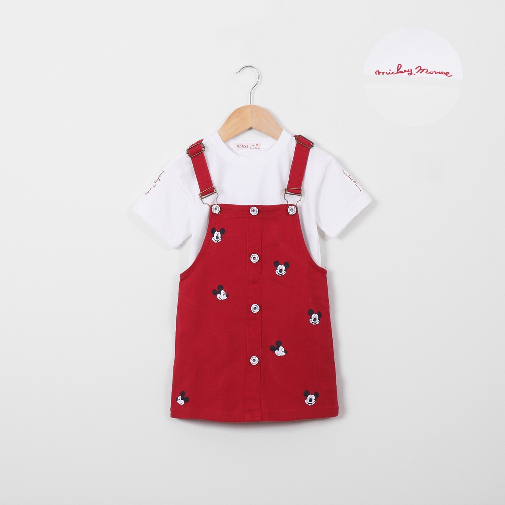 SET YẾM VÁY KAKI MICKEY