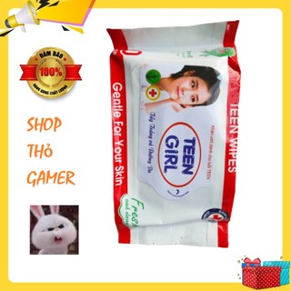 Khăn giấy ướt dành cho tuổi teen 1 bịch