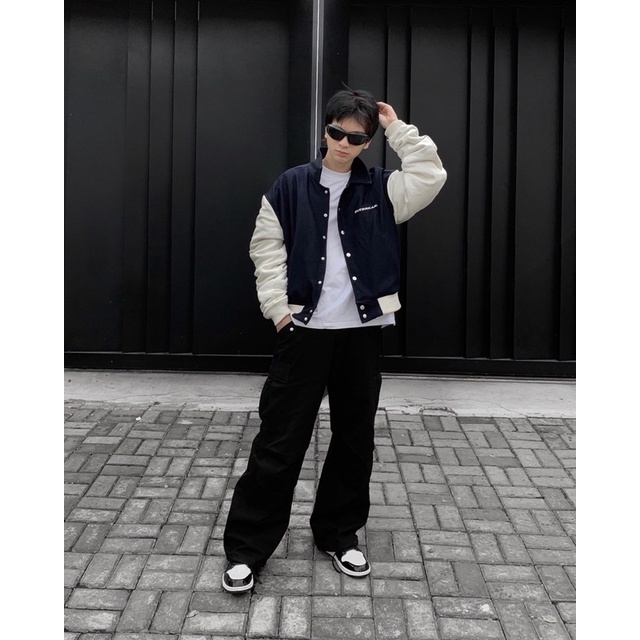 OUTBREAK - ÁO KHOÁC CHẦN BÔNG DÀY *BUNO VARSITY JACKET*