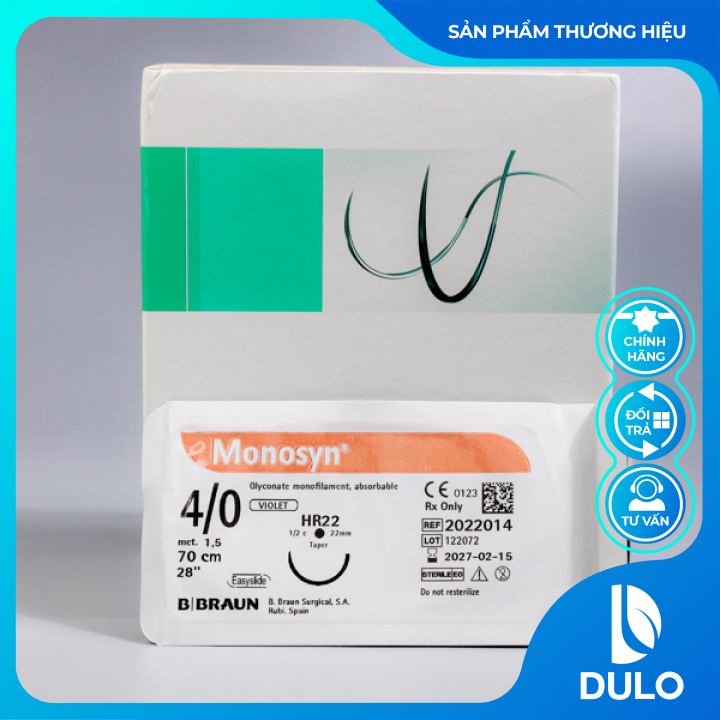 Chỉ phẫu thuật Monosyn 4/0