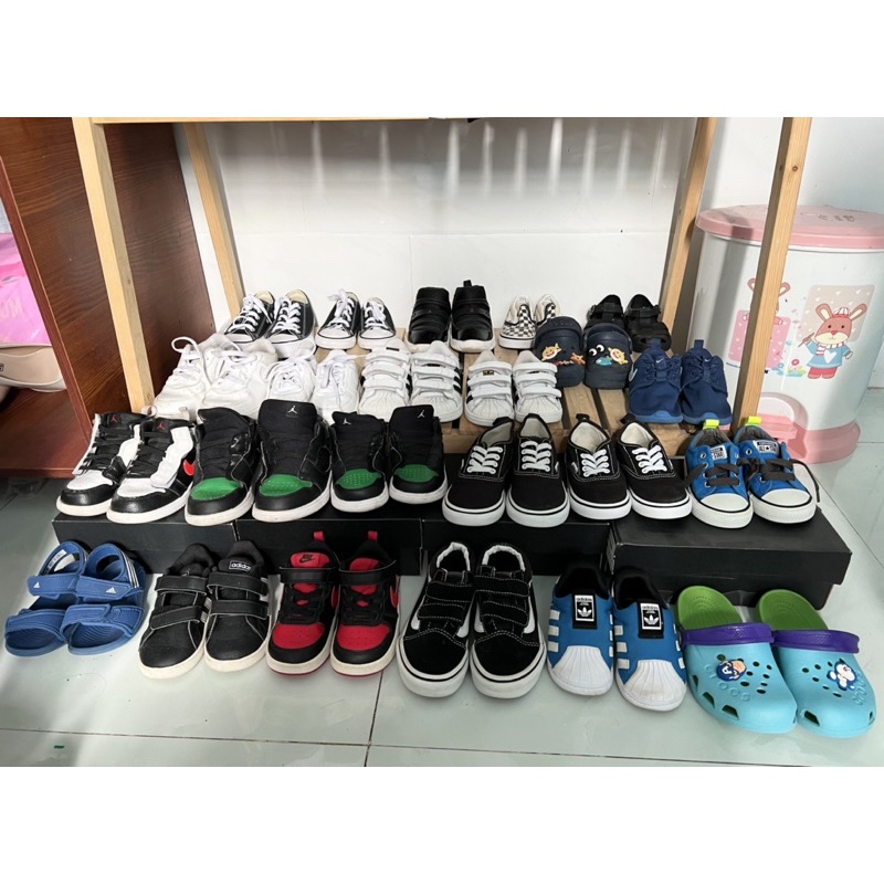 Pass sandal bé trai Adidas auth đã sử dụng size 12cm