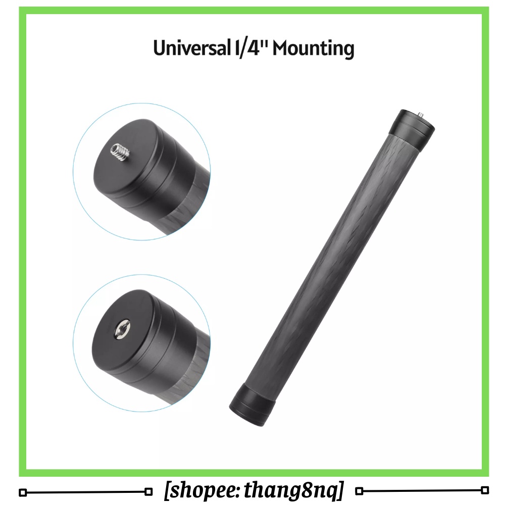 Gậy nối dài gimbal, sợi carbon, chiều dài 35cm