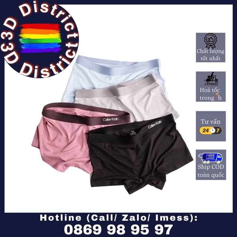 Quần Boxer/sịp Tomboy, Nữ Cailev Kialn mẫu trơn