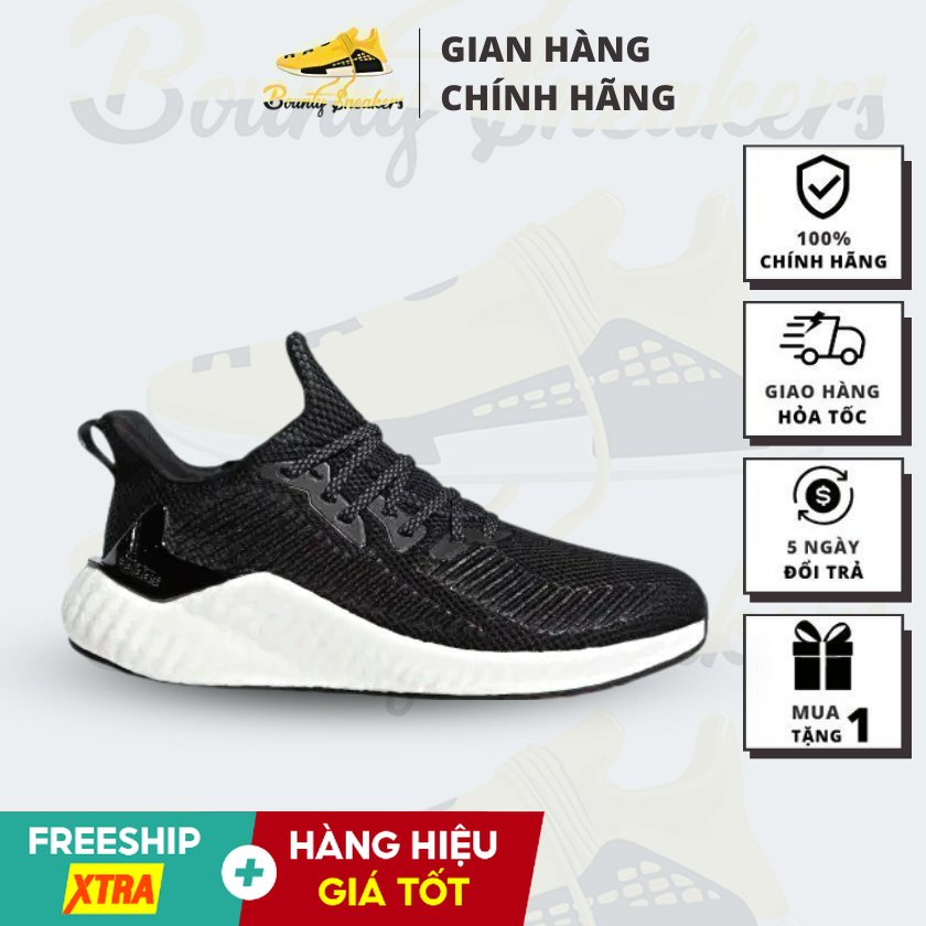Giày Thể Thao Adidas Nam Alphaboost "Core Black" Ef1183 - Hàng Chính Hãng - Bounty Sneakers