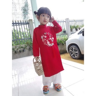 áo dài tết cho bé gái