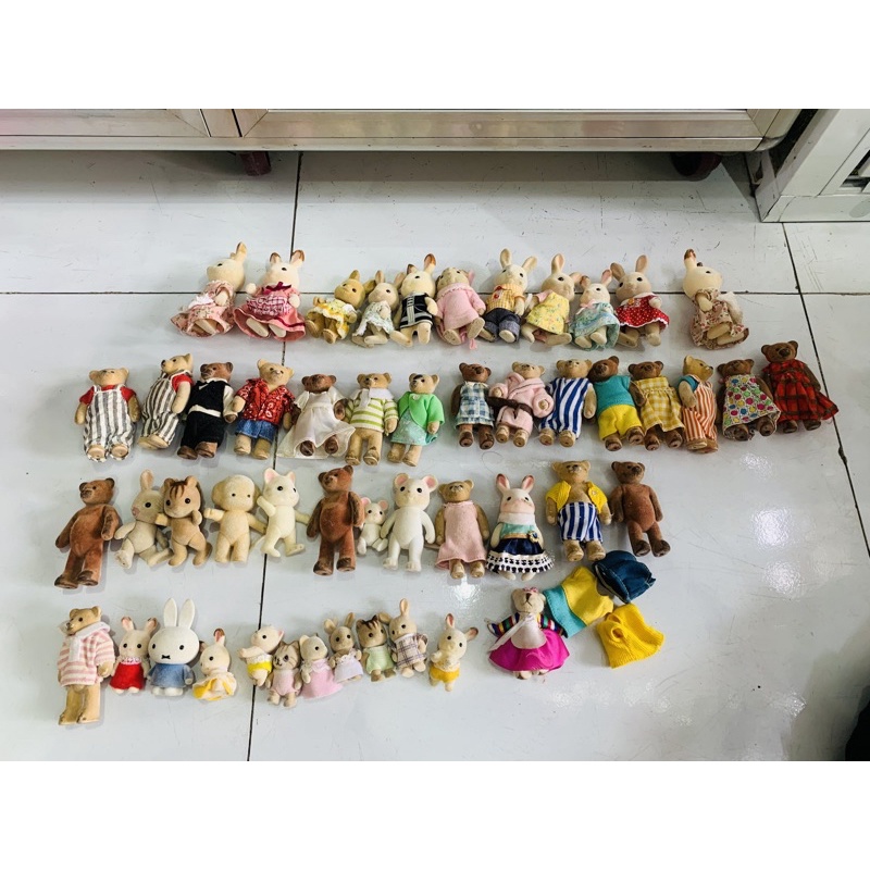 Đồ chơi Nhân vật thỏ và gấu Sylvanian Families chính hãng