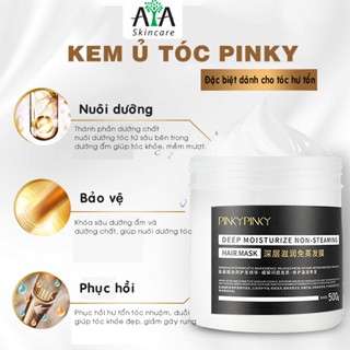 Kem ủ dưỡng và phục hồi tóc khô xơ hư tổn Pinky, giúp mái tóc trở nên khỏe, bóng mượt bồng bềnh- avaskincare