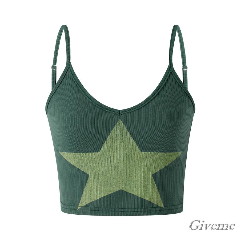 Áo Hai Dây Hở Lưng In Họa Tiết Phong Cách Gothic Punk Thời Trang Mùa Hè Cho Nữ