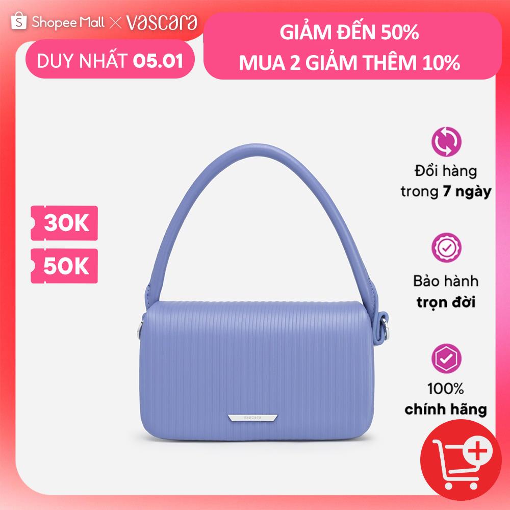 Vascara Túi Xách Tay Mini Sọc Dập Nổi - SAT 0306