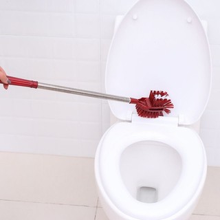 Cọ Toilet 2 Đầu CÁN INOX, Cọ vệ sinh inox, Cọ nhà tắm