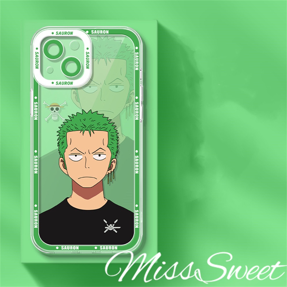 OPPO A18 A38 A78 A17 A77 A77s A57 A76 A96 A16 A16s A15 A15s A54 A74 A55 A95 A94 A93 A53 A33 A32 A9 2020 A3s A5s Reno 7Z 7 6 5 Pro A91 One Piece Luffy Roronoa Zoro Phone Case
