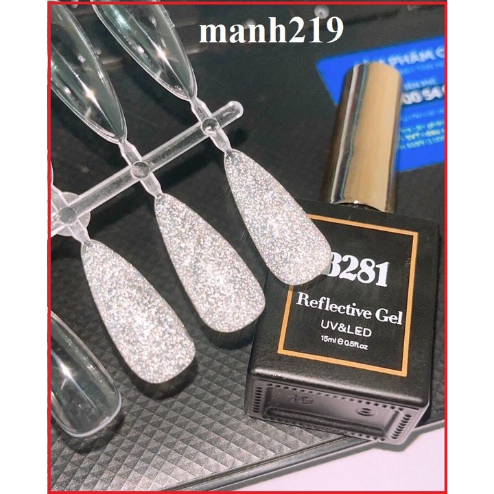 Sơn Nhũ Flash B281 Siêu Sáng Vàng Bạc - manh 219
