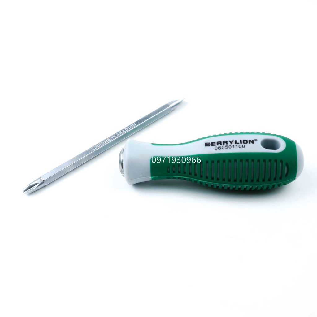 Tô vít đổi đầu Berrylion chính hãng chất liệu thép CRV không gỉ siêu cứng siêu bền, Tua vít hai đầu chất lượng cao