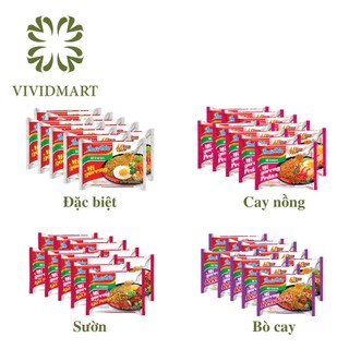 [SET 10 GÓI] - INDOFOOD - Mì xào khô Indomie Mi Goreng đủ 4 vị: Đặc biệt, sườn, cay nồng, bò cay (79g - 91g) - Mì Ăn Liề