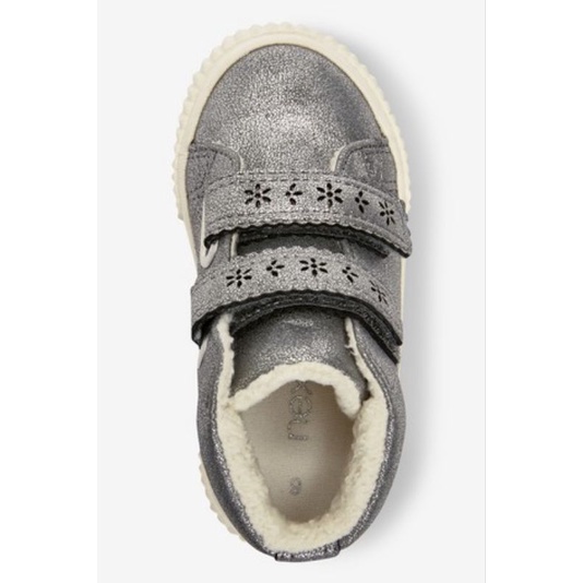 Giày Next cao cổ bé gái ánh bạc, hàng VNXK