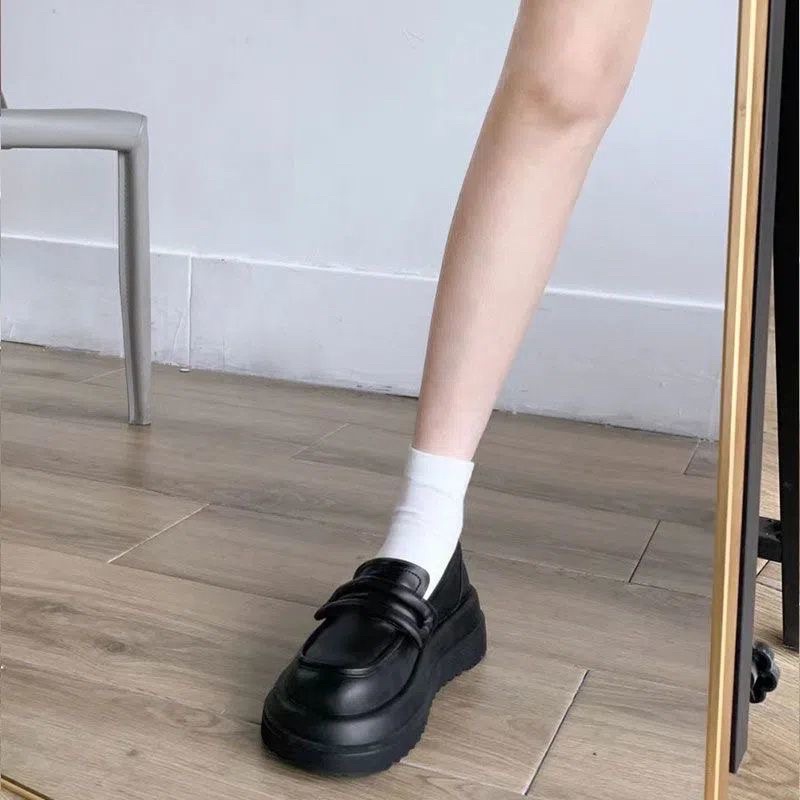 Giày oxford đế xuồng 5cm phong cách ulzzang