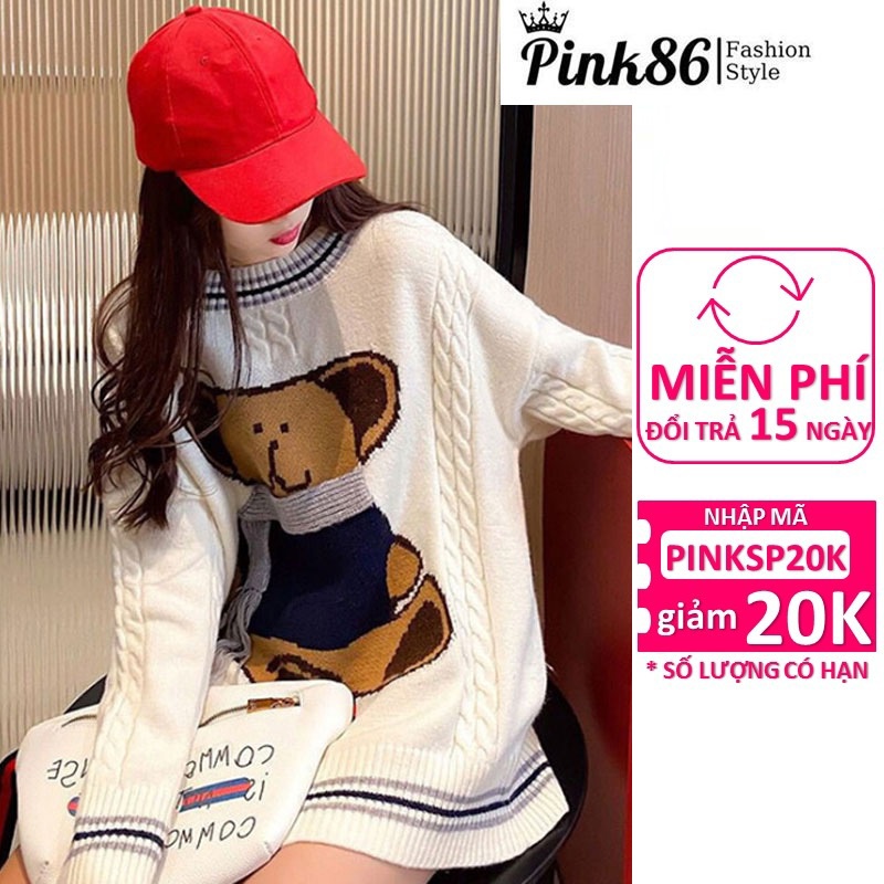 [NHẬP MÃ PINKSP20K - GIẢM 20K] Áo len nữ dáng rộng phong cách AL-209i