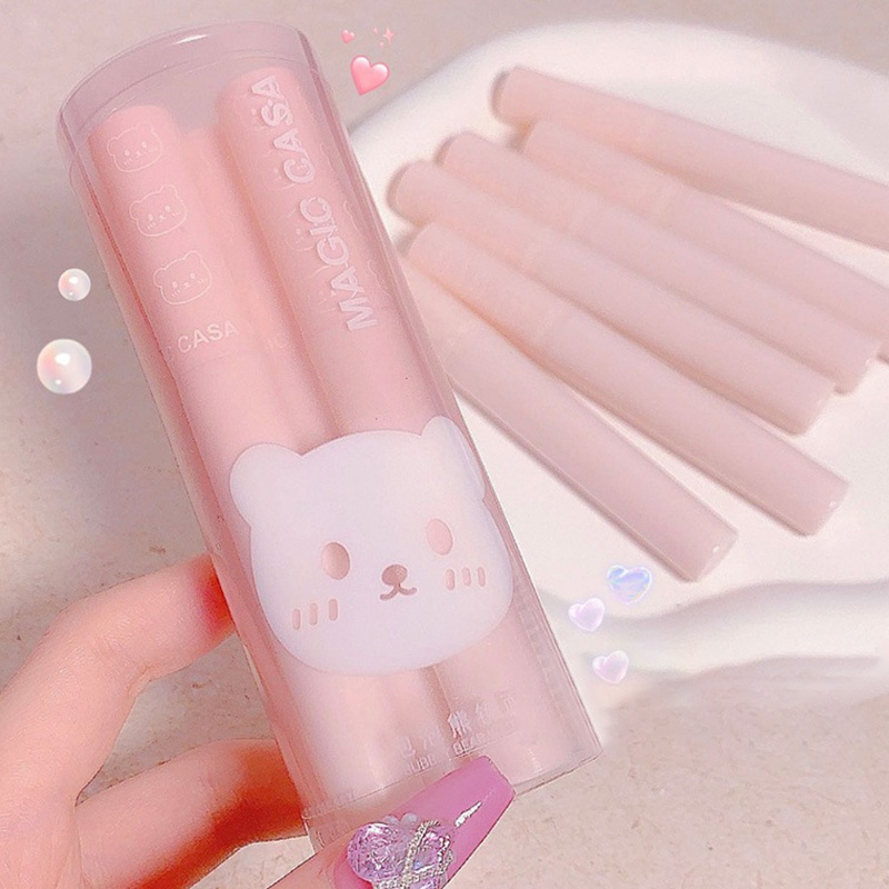 1 Bộ Son Bóng Nước Hiệu Ứng Gương Dưỡng Ẩm Chống Nước Lâu Trôi Mịn Màng Tinh Tế