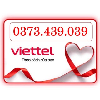 Sim Viettel Số Đẹp,  sim song thần tài 39