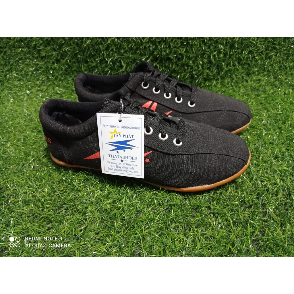 Giày đá bóng cho trẻ em, GIÀY VẢI giày đá banh khâu full đế