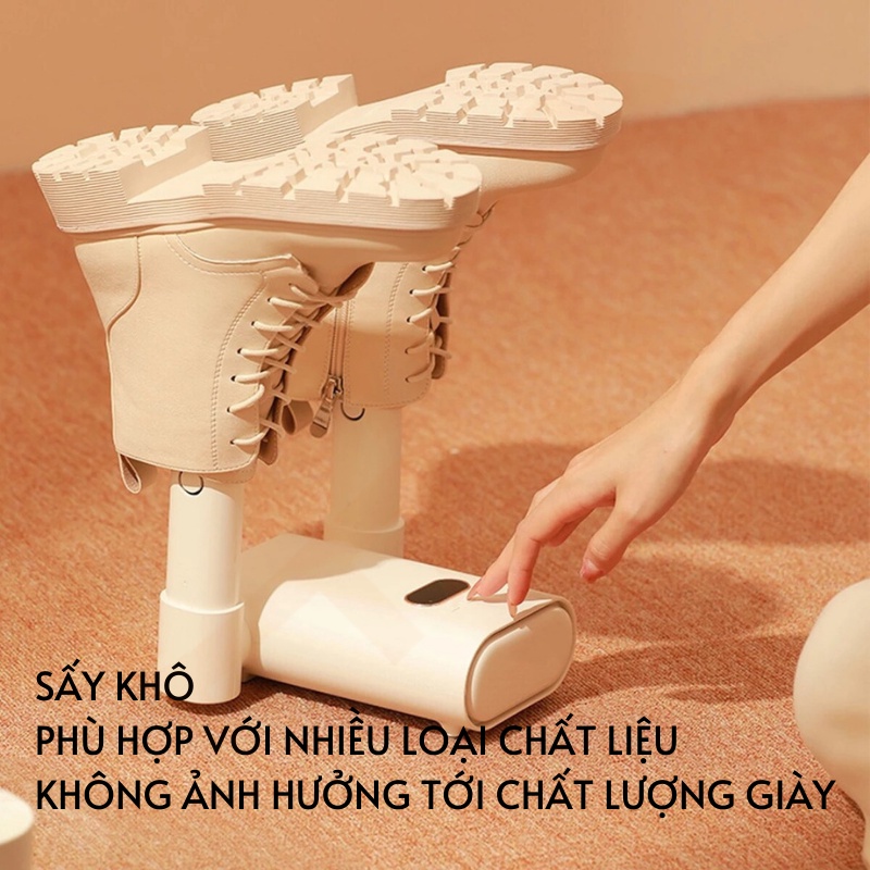 Máy Sấy Giày Sothing GB47061- khử trùng và sấy khô giày dép ngay lập tức, tự động ngắt, không làm hư hỏng giày, bh 12th