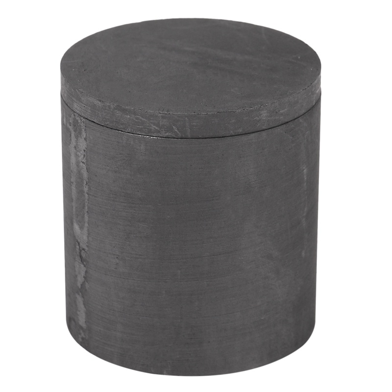 Nắp Nồi Nấu Tan Chảy Graphite Kích Thước 40 * 40mm Màu Đen / Bạc