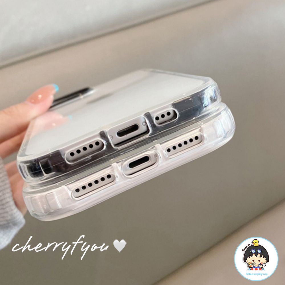 Ốp Điện Thoại TPU Mềm Trong Suốt Màu Kẹo Cho IPhone 11 12 13 14 Pro Max X Xs XR 8 7 Plus