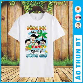 Áo thun nhóm - Đồng đội bên nhau