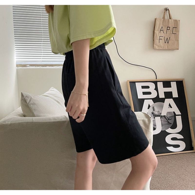 Quần short thun thể thao nam nữ, quần đùi thun thể thao mùa hè có bigsize đến 100kg