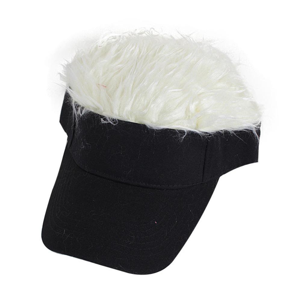 Mũ Lưỡi Trai Đính Tóc Giả 1 Cái Phong Cách Hip Hop Unisex