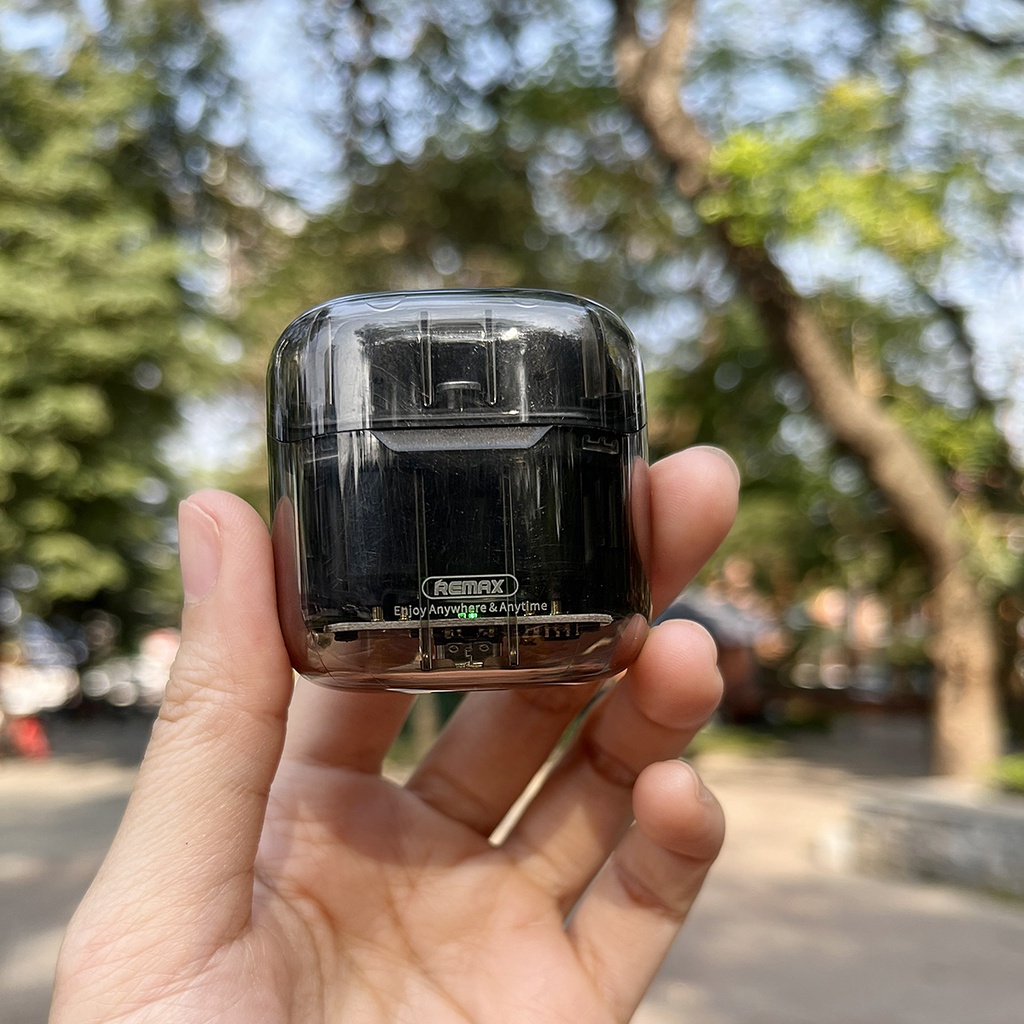 Tai nghe True Wireless Remax CozyBuds 6C - Thiết kế trong suốt độc đáo - Âm Thanh vòm sống động - Bass mạnh mẽ