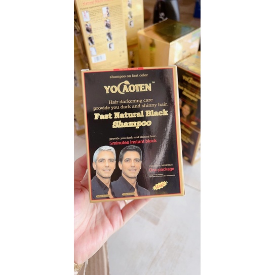 Dầu gội nhuộm đen