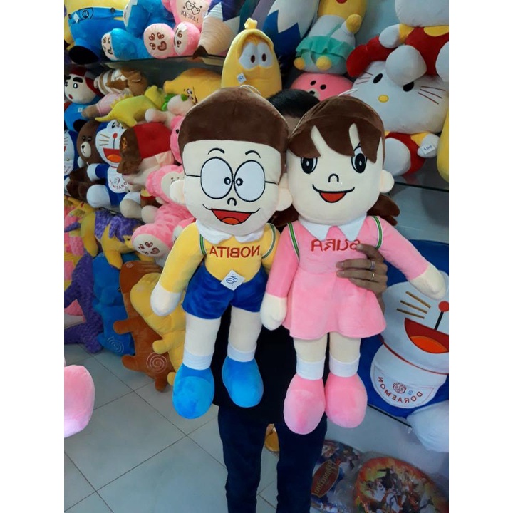 THÚ NHỒI BÔNG NOBITA 40CM GẤU BÔNG CAO CẤP GIÁ RẺ