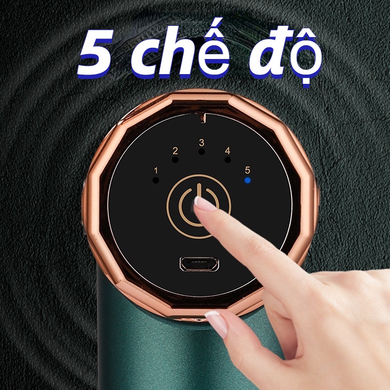 Máy massage cầm tay Giảm đau cơ 1 đầu/ 4 đầu, máy massage mini