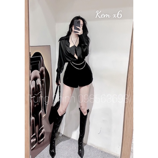 Áo sơ mi nữ kèm áo trong