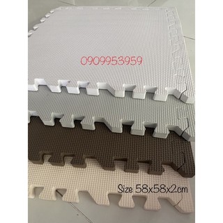 Xốp lót sàn 58×58cm dày 2cm(có bo viền)