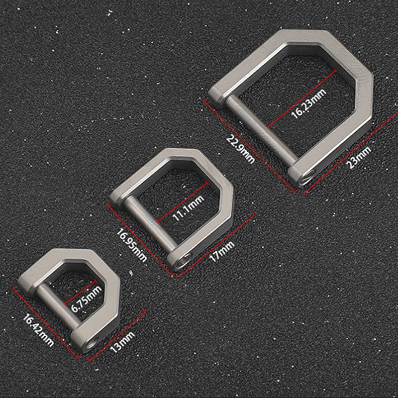 Khóa Cài Mini Bằng Hợp Kim Titan Đa Năng Cho Xe Hơi