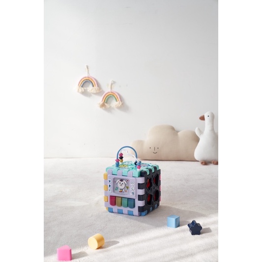 Khối Lập Phương Rubik 6IN1 Haave Bricks đồ chơi trẻ em nội địa Hàn Quốc