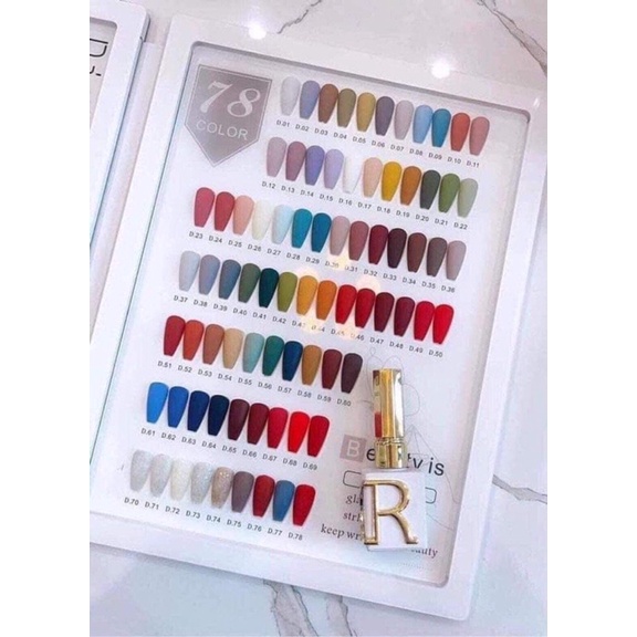 Dirse 78 màu cao cấp tặng kèm bas top & bảng màu chất Sơn bao chuẩn