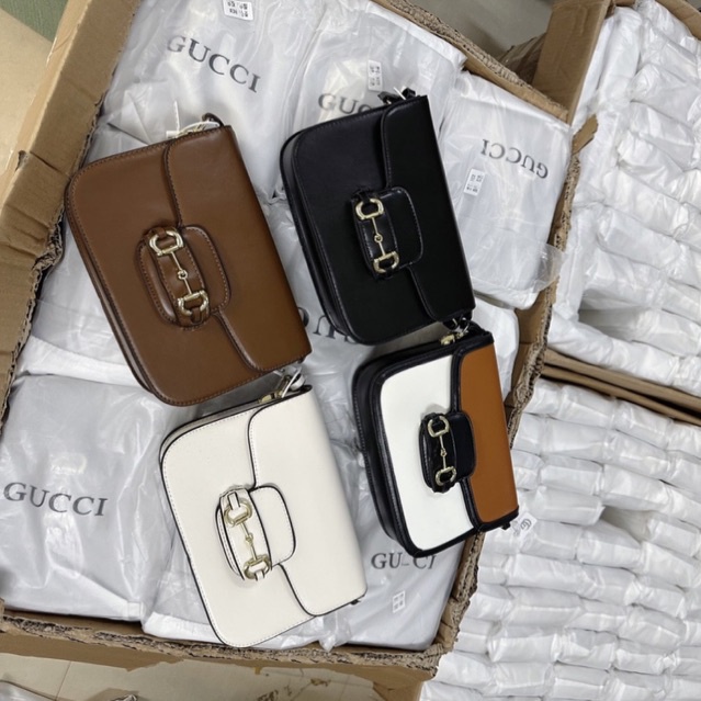 Túi xách nữ bản da trơn 2 màu hàng xuất dư chuẩn xịn full box bill tag T017